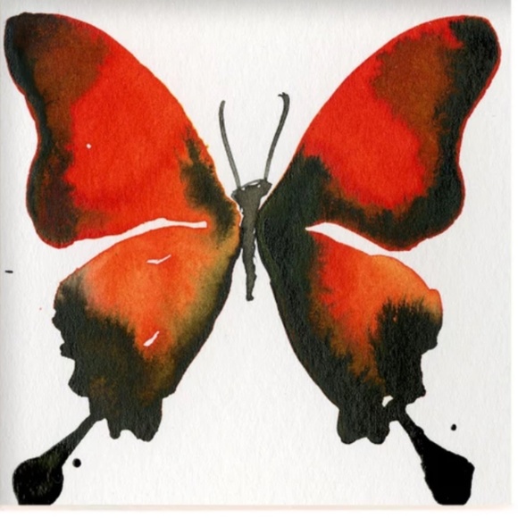 Original Watercolor Butterfly Painting, Kathy Morton Stanion - Butterfly Song 23 - Picture 2 of 2